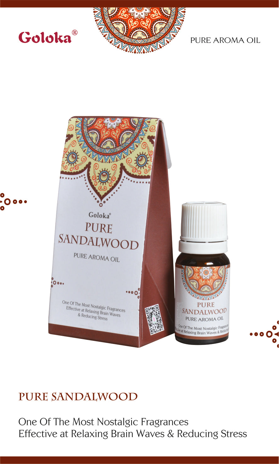 Goloka Mysuru Sandal Wood Aroma Oil 10ml