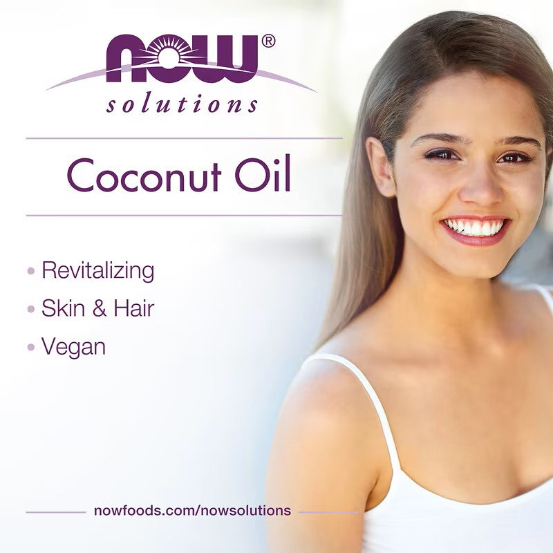 NOW Foods Coconut Oil, Liquid Pure Fractionated (Cosmetic)