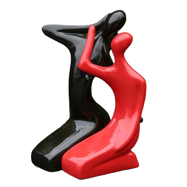 Dancing Figures Red/Black (WX6553A)