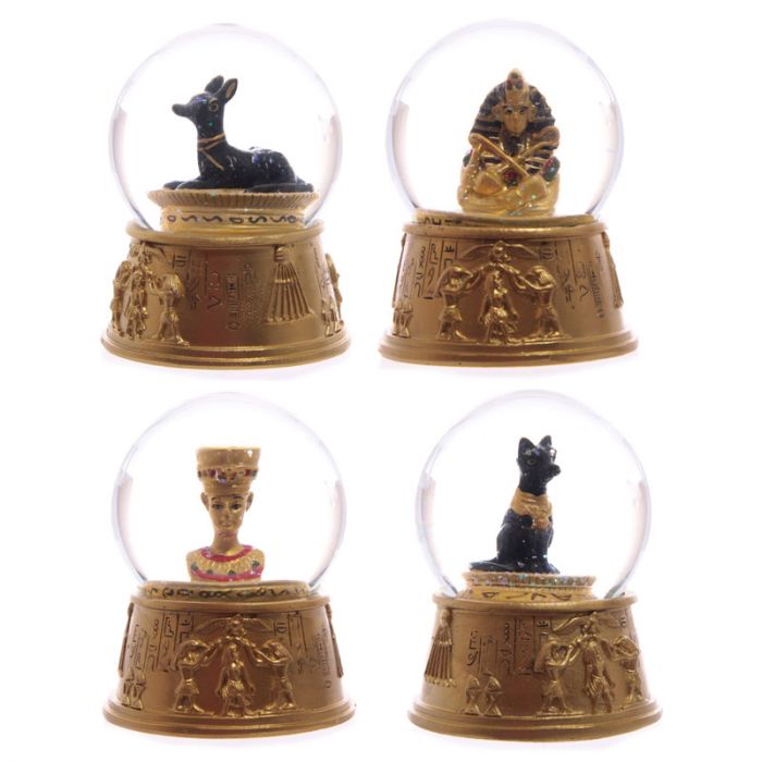 Egyptian with Hieroglyphics Globe