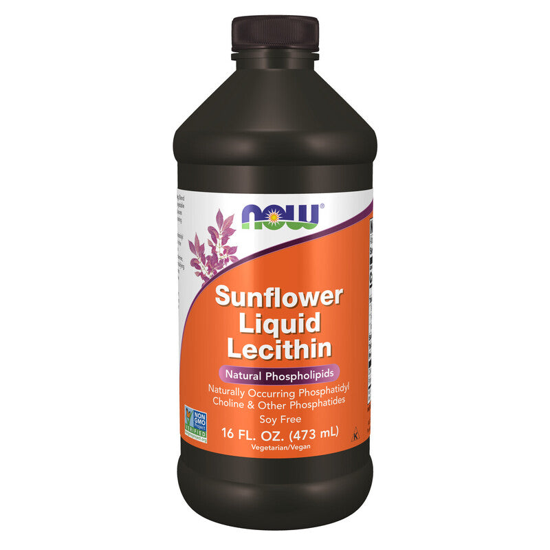 NOW Foods Sunflower Liquid Lecithin 473ml