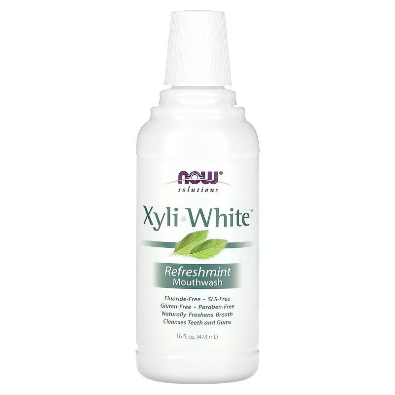 NOW Foods XyliWhite Refreshmint Mouthwash 473ml