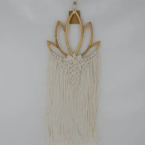Voodoo Lotus Rattan Hanging Small 22cm x 55cm