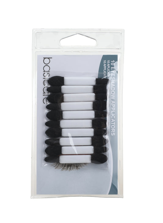 Basicare Eyeshadow Applicator Double Ended 10 Pack
