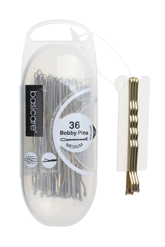 Basicare Bobby Pin Blonde 6.2cm 36 Pack