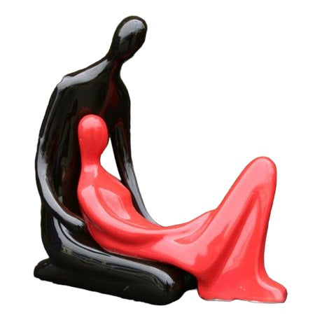 Dancing Figures Red/Black (WX6551A)