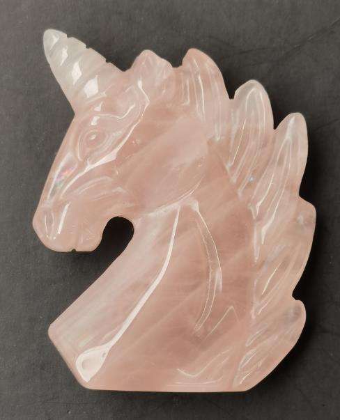 Rose Quartz Unicorn