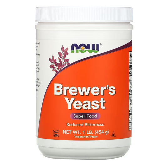 NOW Foods Brewer's Yeast Debittered Powder 454g