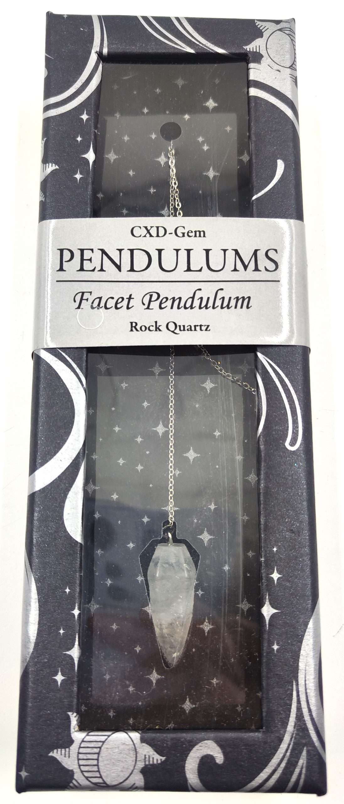 Facet Pendulum Clear Quartz