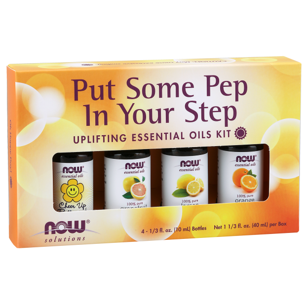 NOW Foods Put Some Pep in Your Step Essential Oils Kit 1st Stop, Marshall's Health Shop! Life is an endless to-do list, so staying energized throughout your day is a must. But you don't need to guzzle caffeinated energy drinks or use other questionable methods to boost your energy.