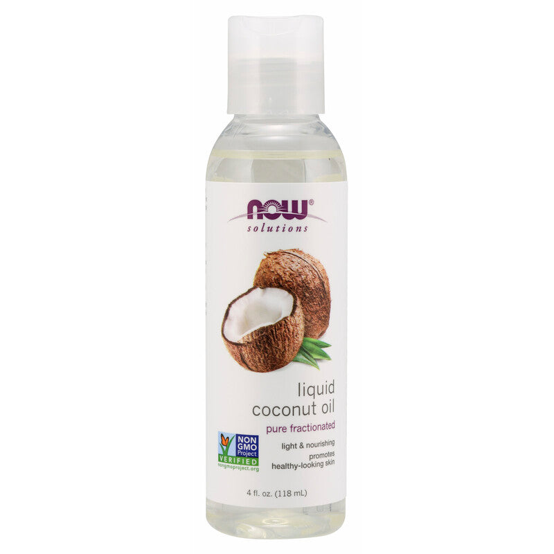 NOW Foods Coconut Oil, Liquid Pure Fractionated (Cosmetic)