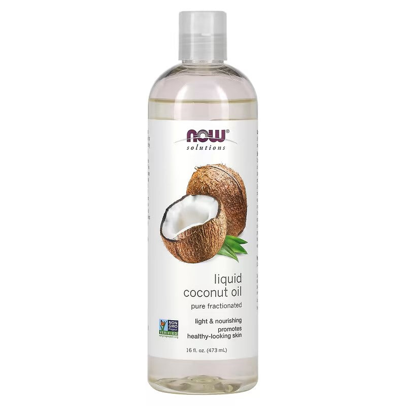 NOW Foods Coconut Oil, Liquid Pure Fractionated (Cosmetic)