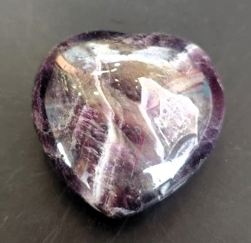 Gemstone Heart Amethyst