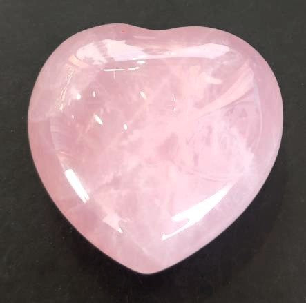 Gemstone Heart Rose Quartz