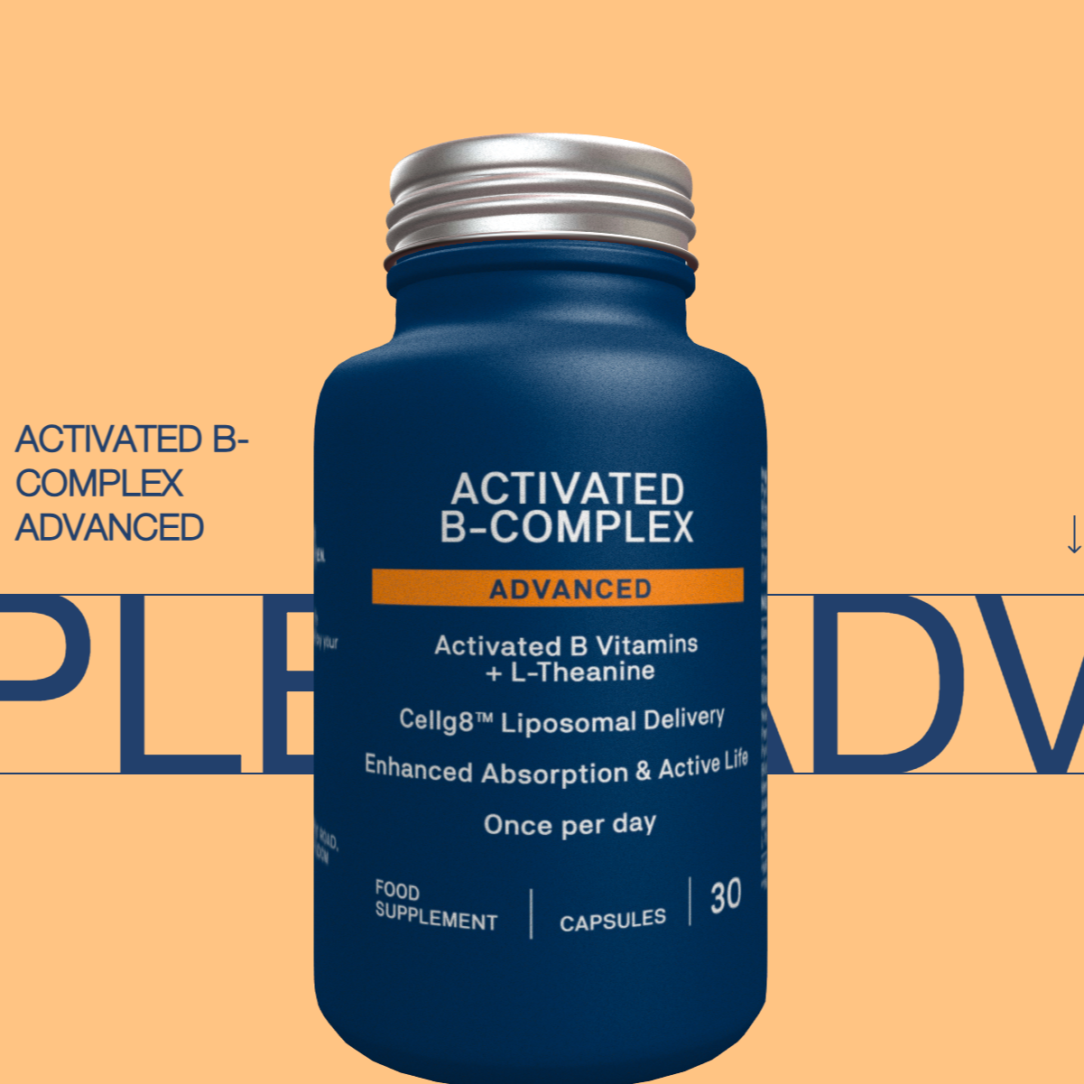 NATROCEUTICS Activated B-Complex Advanced 30 Capsules
