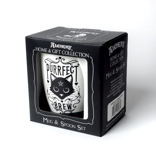 Alchemy Fine Bone China Mug Purrfect Brew