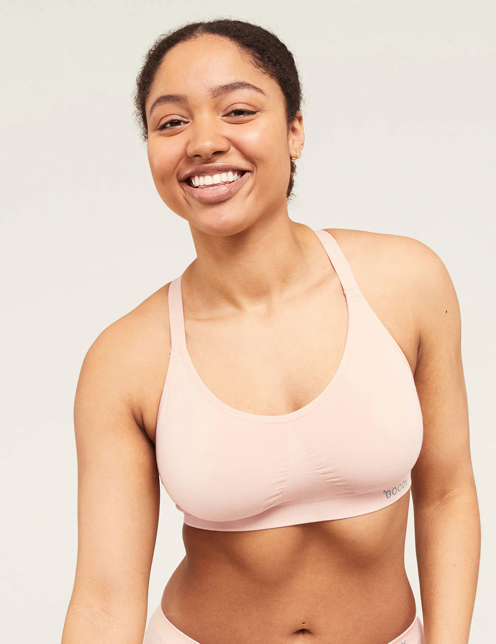 BOODY Women's Full Bust Wireless Racerback Bra