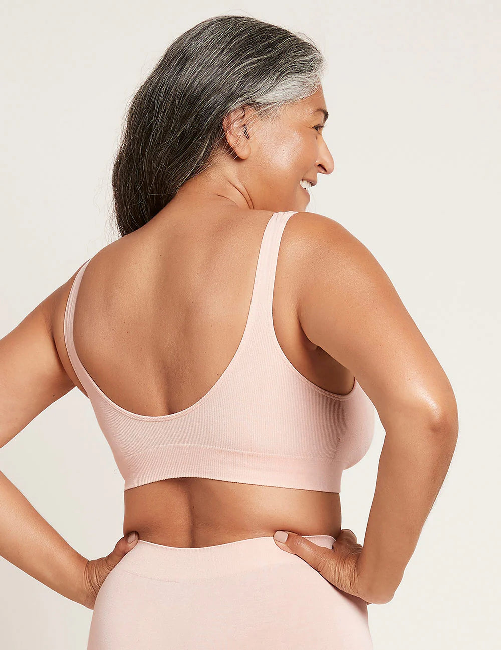 BOODY Women's Seamfree Padded Crop Bra