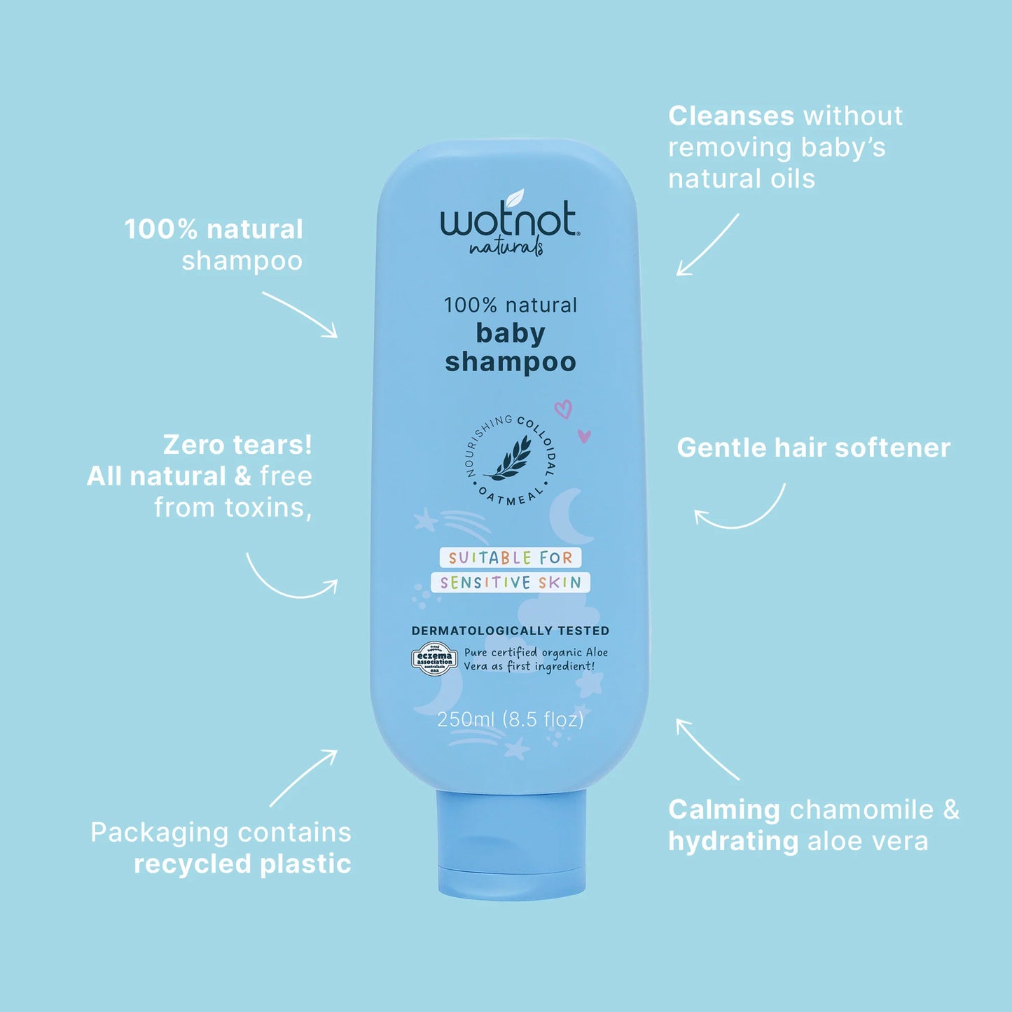 Wotnot 100% Natural Baby Shampoo