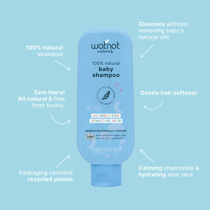 Wotnot 100% Natural Baby Shampoo