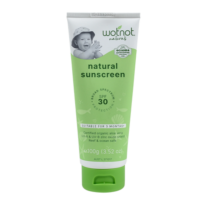 Wotnot Natural 30 SPF Baby Sunscreen 100g