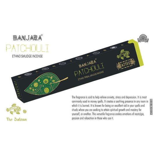 BANJARA Patchouli Incense 15gms
