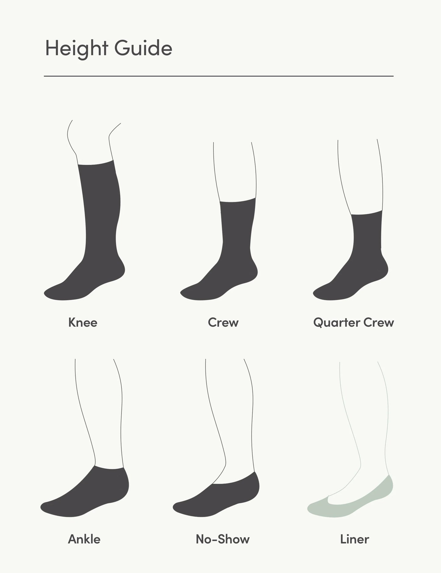 BOODY Women's Everyday Liner Socks