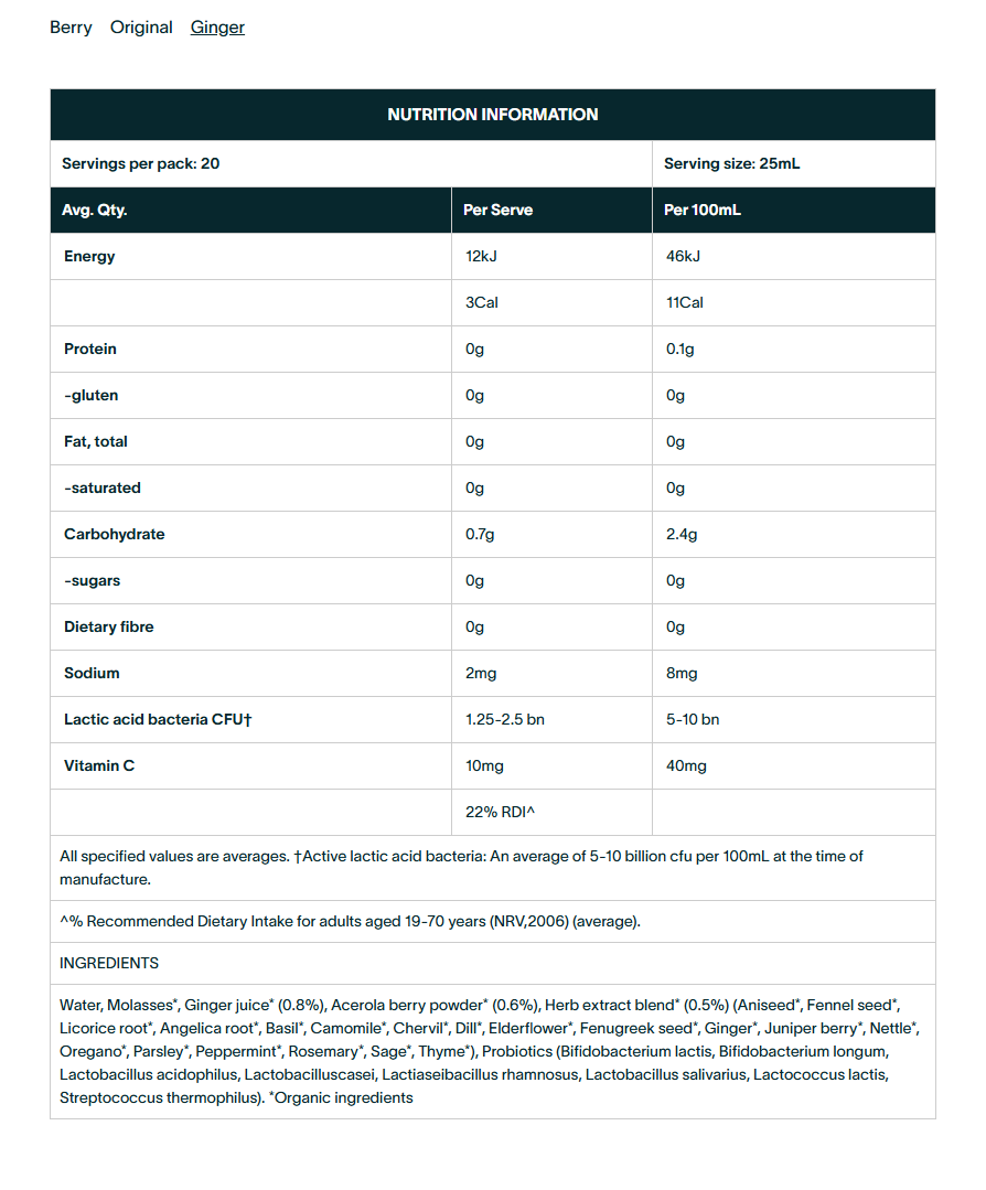 Nuzest Inner Biome Blend 500ml
An organic microbiome support drink mix made from herbal extracts and active probiotic cultures. Inner Biome Blend combines prebiotics, probiotics and postbiotics to support gut health, digestion, and the body’s natural balance. The fermentation process converts natural sugars into organic acids, leaving the finished product free from sugar, as well as gluten, dairy, and added preservatives.
1st Stop, Marshall's Health Shop!