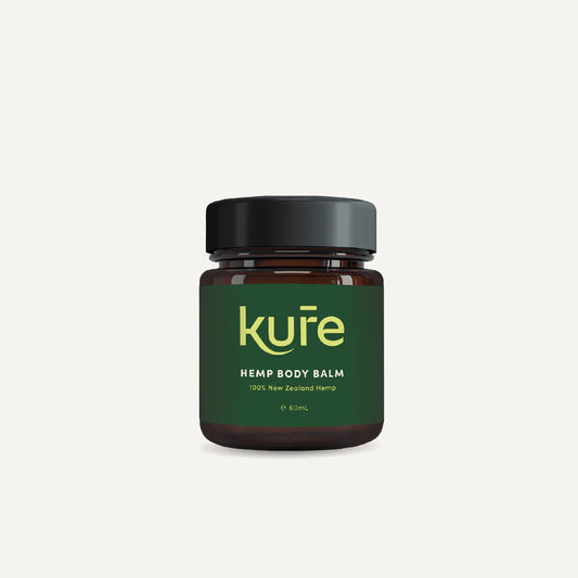 <h1 data-mce-fragment="1">Kure Body Balm 60ml1st Stop, Marshall's Health Shop! As rated 5-stars by customers Hemp Body Balm is your one-pot wonder, with 101 uses to help revive dry, cracked, irritated, and angry skin making it the undisputed rub that does it all.