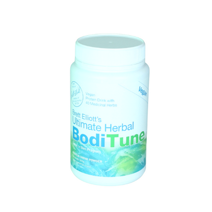 Brett Elliott BodiTune Detox n Slim 500g The Instant Detox & Slim Herbal Super Food Smoothie in a Pot! If you’re looking for a completely natural, herbal, vegan-friendly, additive, and sugar-free, instant super-food protein smoothie, then look no further! 