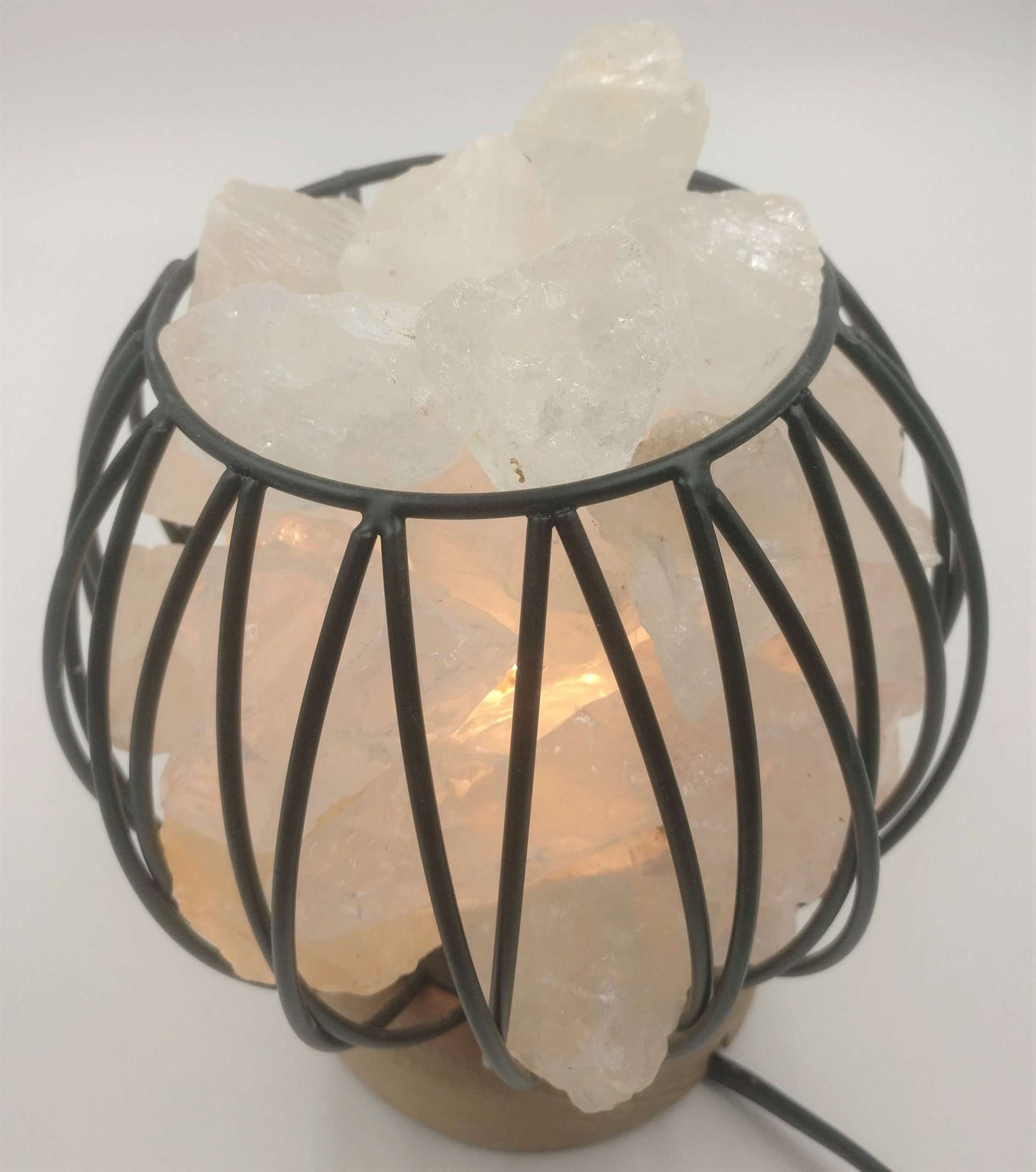 Crystal Cage Clear Quartz Soul Cleanser