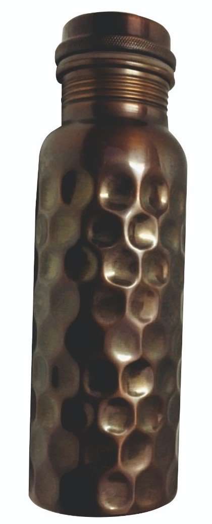 Ayurveda Copper Antique Diamond Bottle 750ml