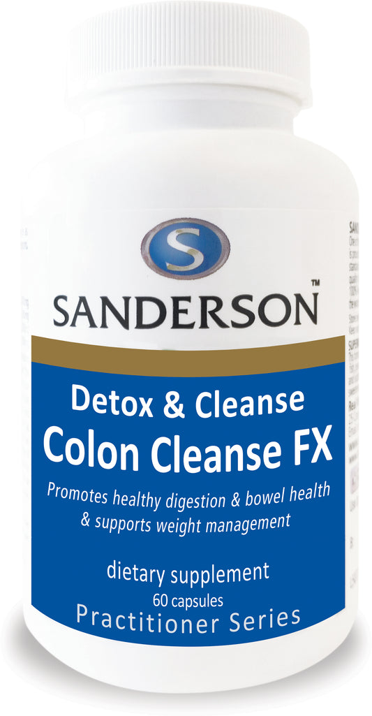 SANDERSON Colon Cleanse FX 60 Capsules
