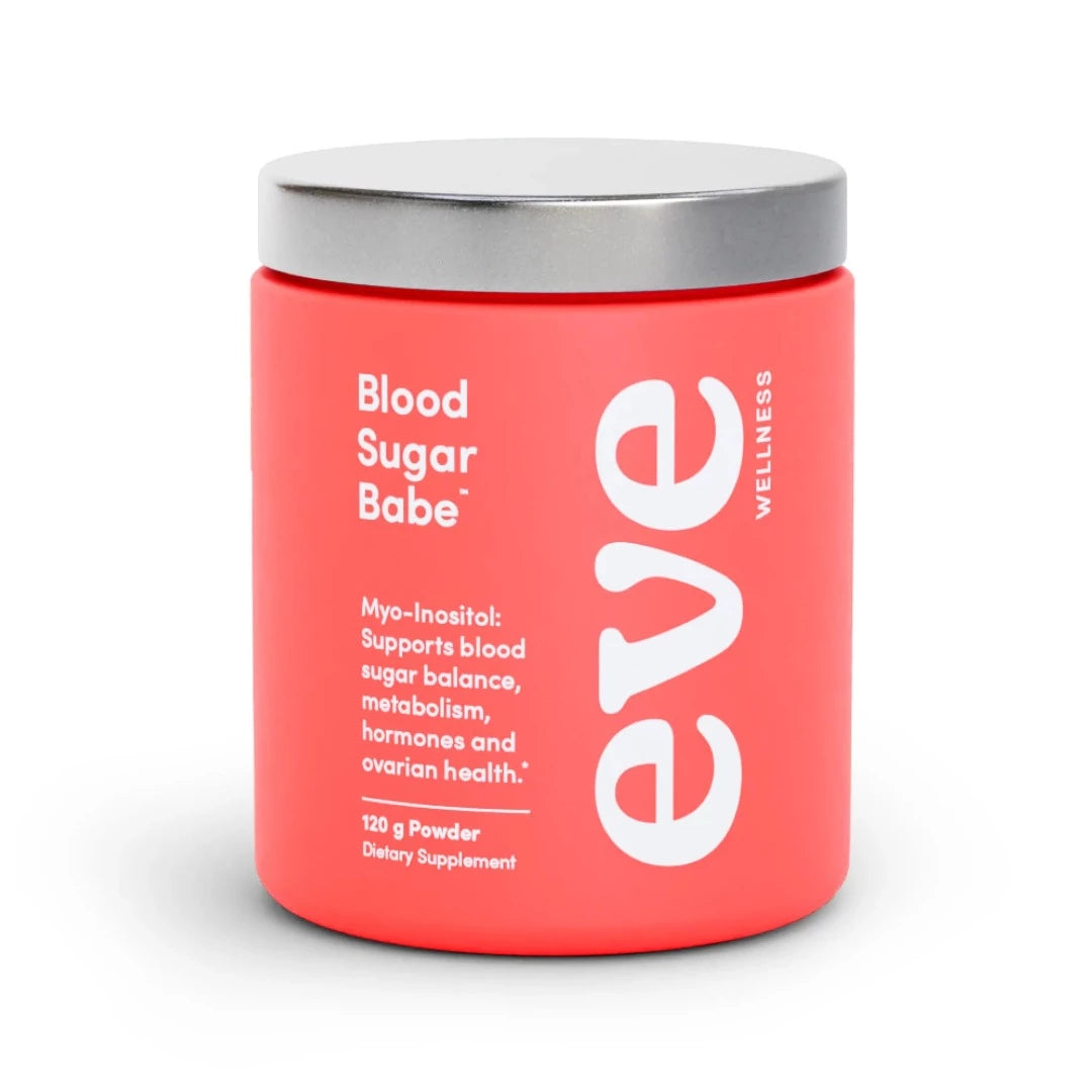 Introducing the queen of blood sugar balance. For the PCOS babes, the hormonal acne babes and the babes on a weight journey.  Blood Sugar Babe contains 4000mg myo-inositol, a natural molecule with tons of research behind it to support normal insulin sensitivity and healthy blood sugar metabolism.  Imbalanced blood sugars can be lying behind tricky issues such as hormonal acne, PCOS, fertility struggles, weight journey, mood and energy troubles and more. 