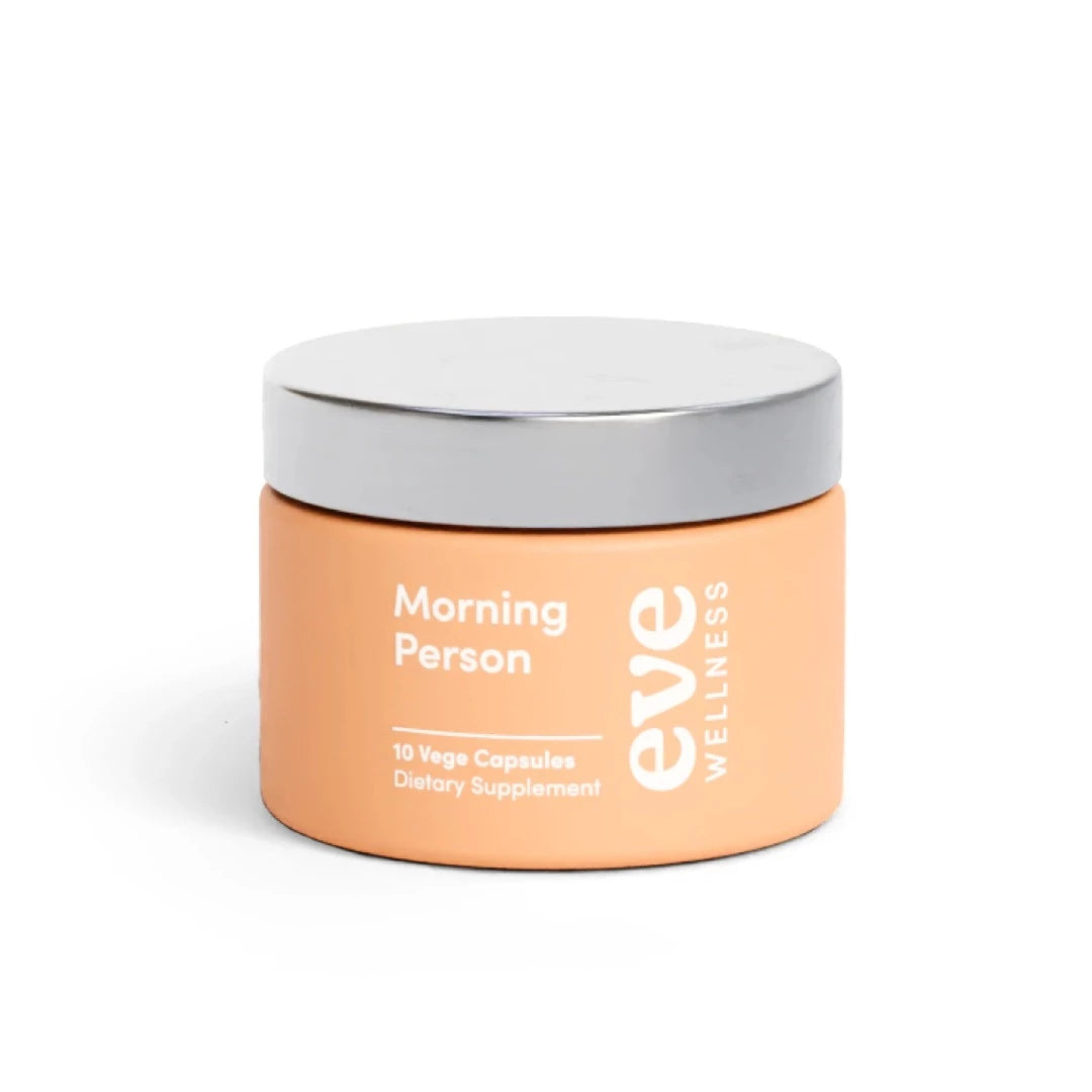 Can’t function without your morning coffee? Wondering why you’re tired all the time? Meet Morning Person: your fresh alternative to those double shot flat whites.  Formulated to combat off-days and ongoing fatigue alike, Morning Person’s fast-acting B vitamins turn your food into fuel, while Panax Ginseng provides an immediate boost for energy focus. Adaptogenic Rhodiola Rosea works behind the scenes to rebuild better energy levels long term.