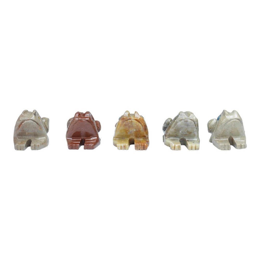 Soapstone Frog Carving