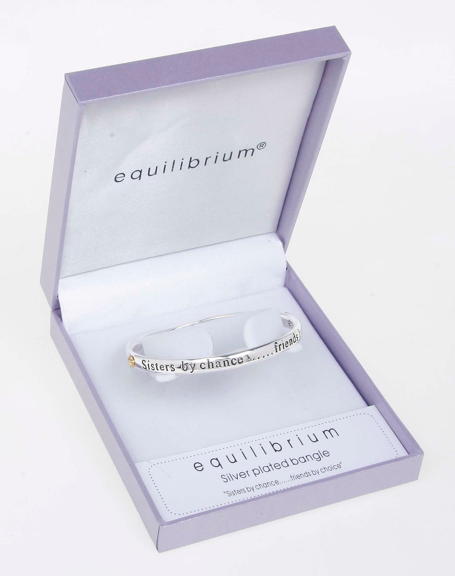 Equilibrium Bangle Sisters Silver & Gold