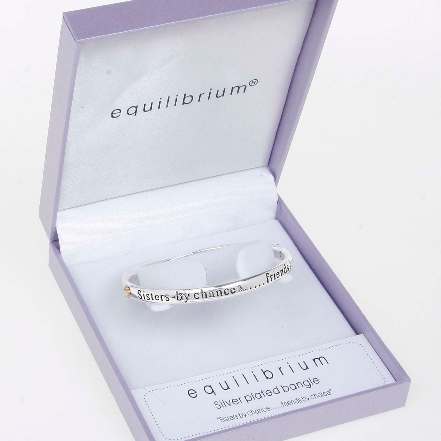 Equilibrium Bangle Sisters Silver & Gold