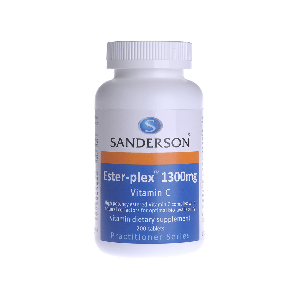 SANDERSON ESTER-PLEX 1300mg Easy-to-Swallow Vitamin C
