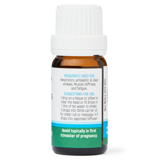 Dolphin Clinic Eucalyptus Pure Essential Oil 10ml