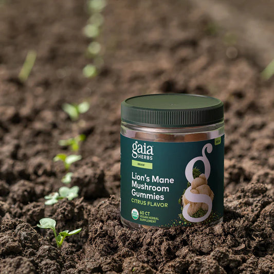 Gaia Herbs Lion's Mane Mushroom Gummies 60s