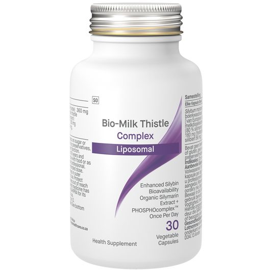 BIO-MILK THISTLE is a western herbal medicine that is used to support liver function in adults 18 years and older. In addition, BIO-MILK THISTLE may help to relieve digestive disturbances or indigestion, including discomfort following overindulgence.