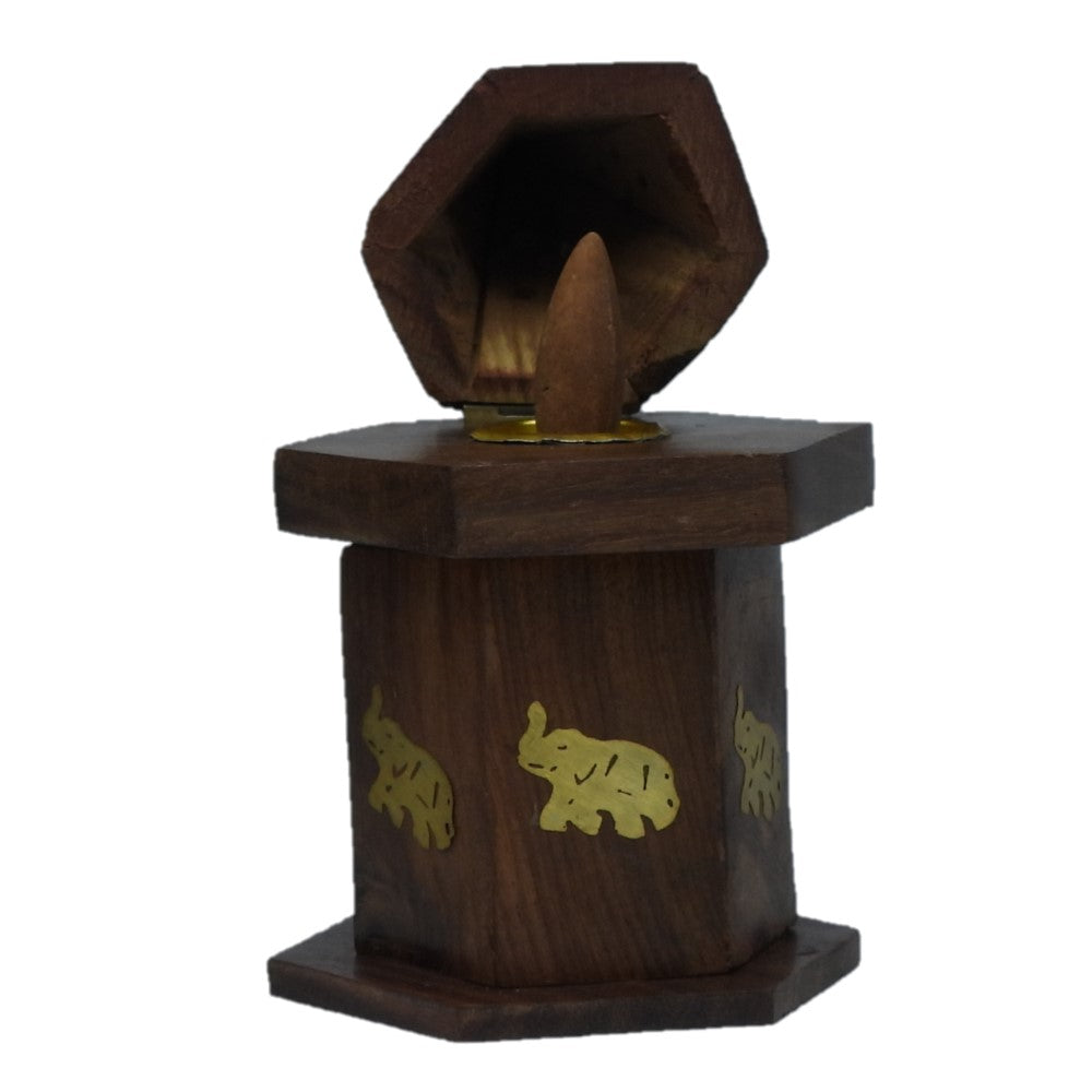 Elephant Cone Burner with Storage