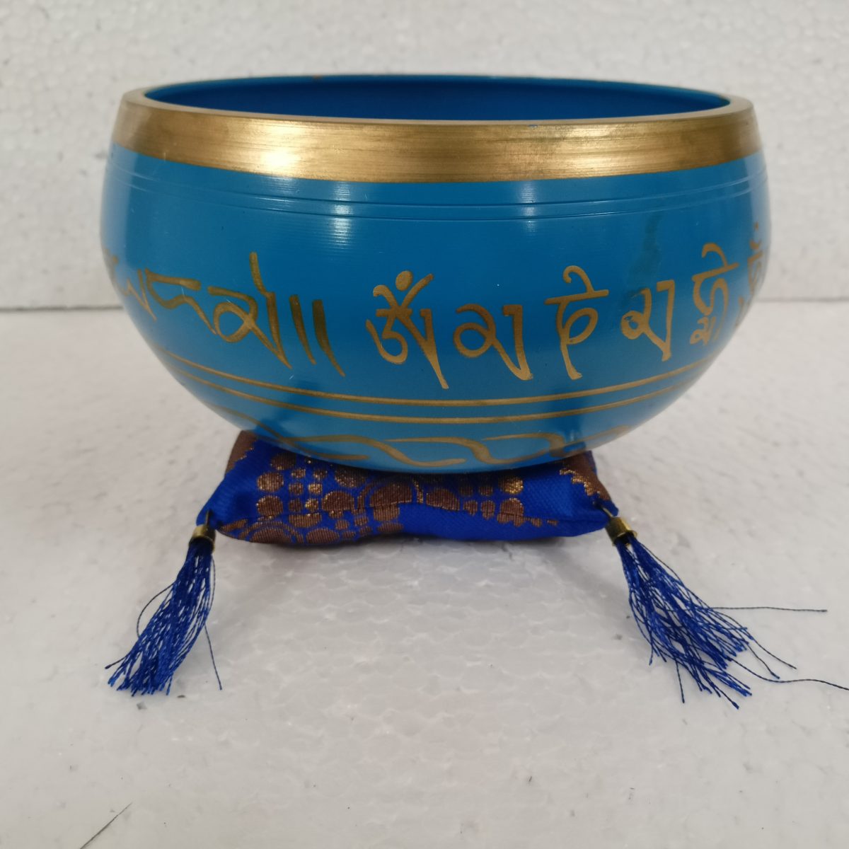 Charkra Singing Bowl Large Blue SBLB