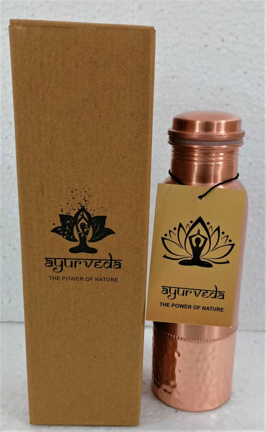 Ayurveda Copper Half & Half Bottle 750ml