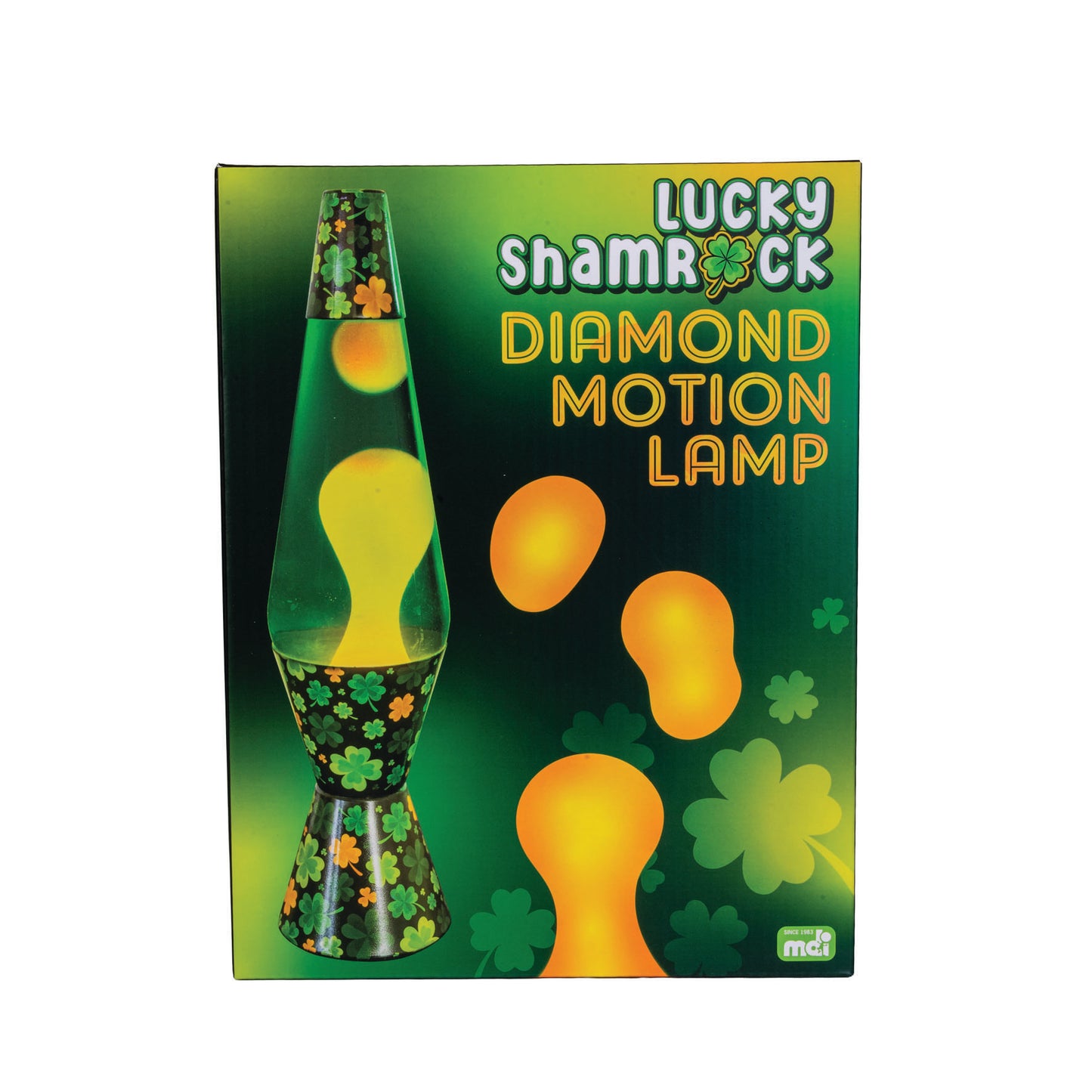 Diamond Motion Lamp Luck Shamrock