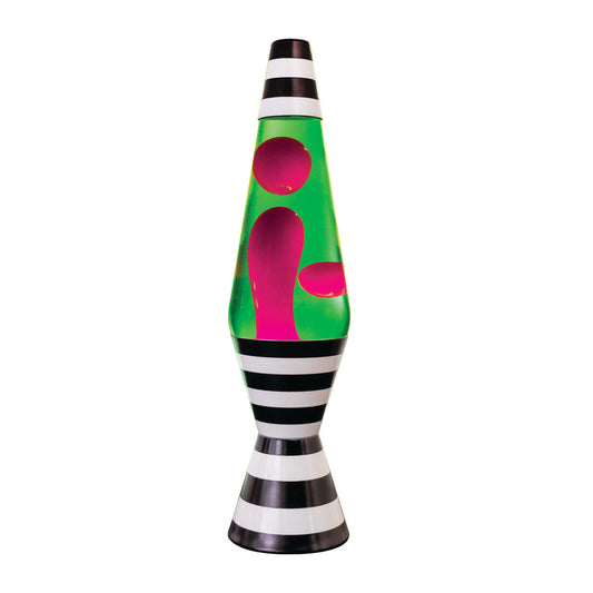 Diamond Motion Lamp Black and White Stripes