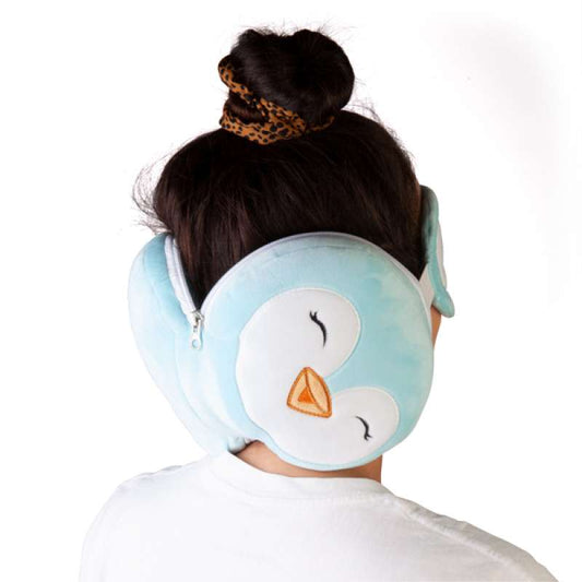 Smoosho's Pals Travel Penguin Mask/Pillow