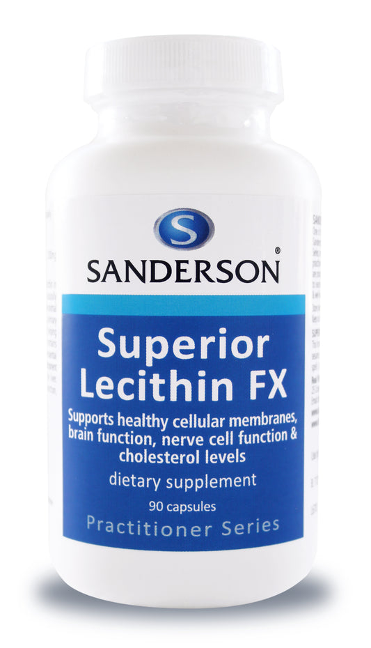 SANDERSON Non-GMO Superior Lecithin FX 90 Softgels