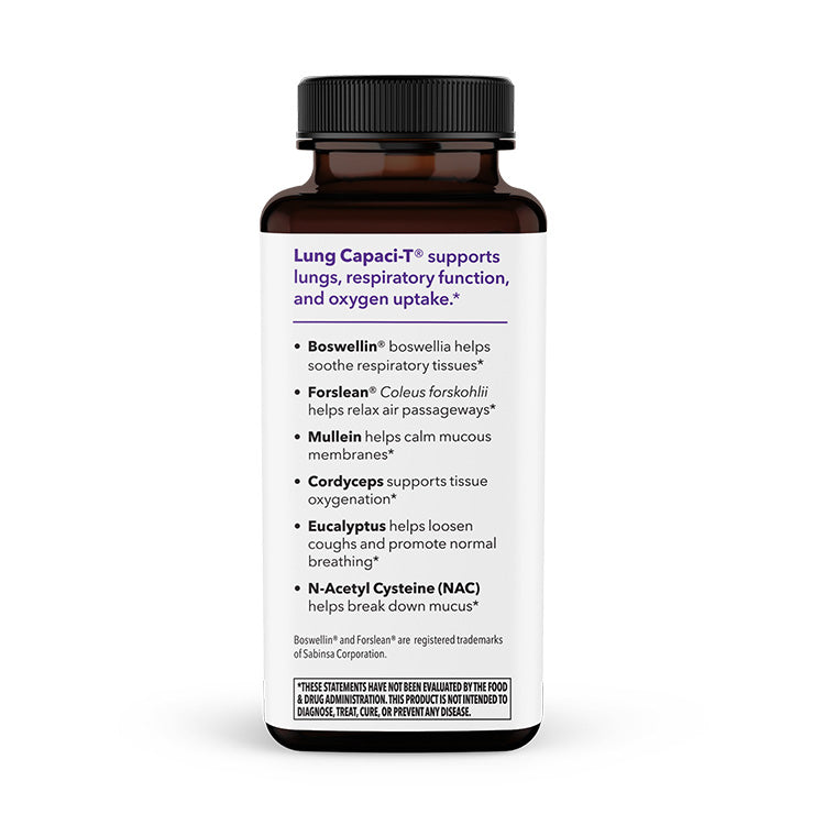 LifeSeasons Lung Capaci-T 90 Vege Caps